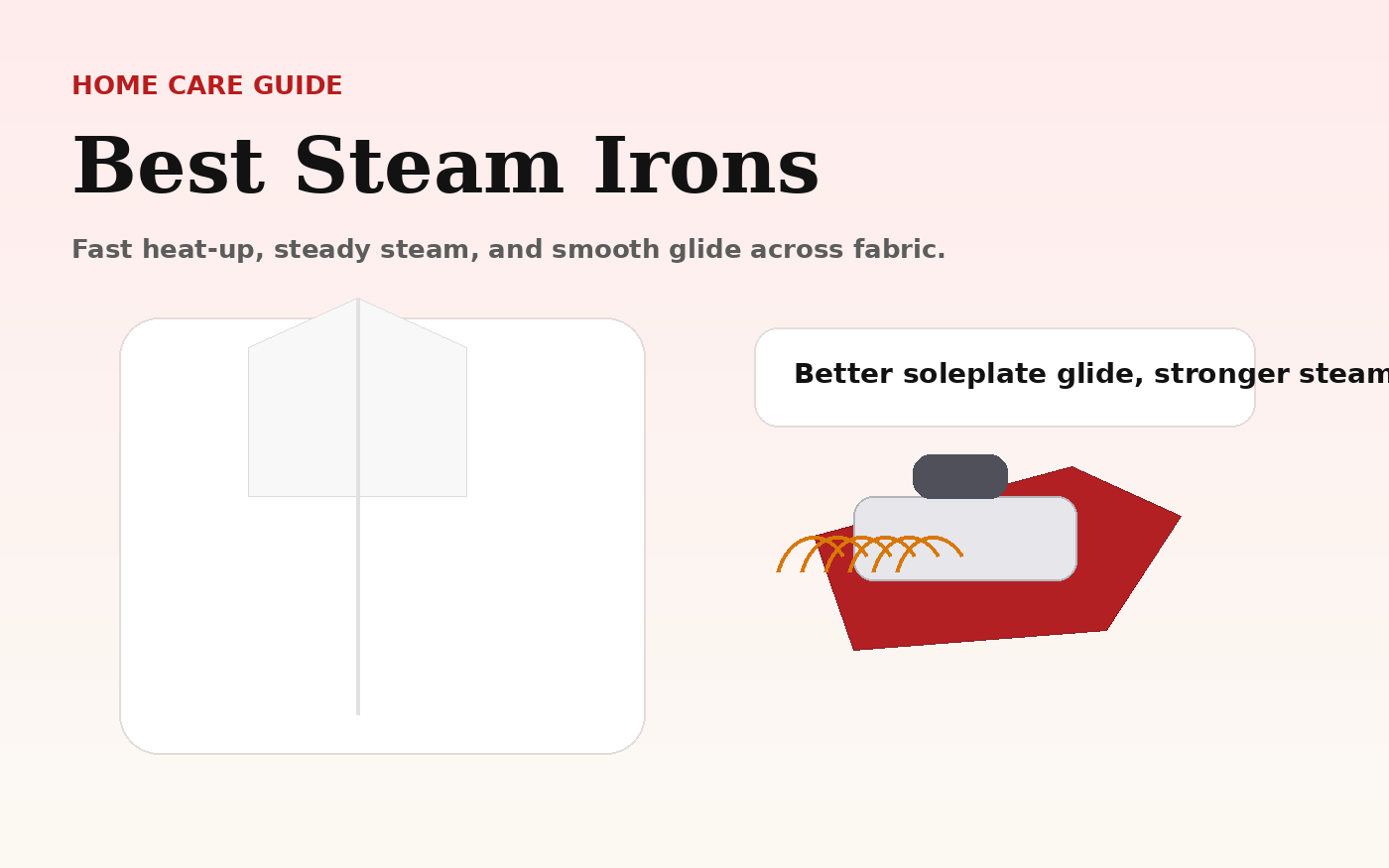 Best steam irons