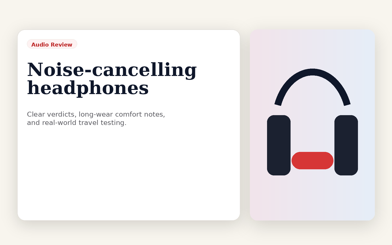 Noise-Cancelling Headphones review